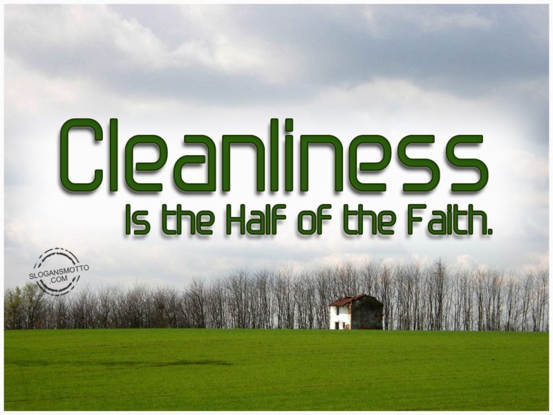 Cleanliness-is-the-half-of-the-faith