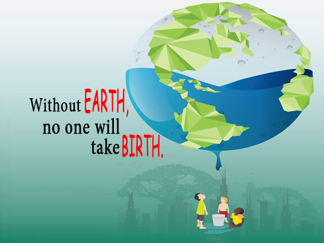 Slogan-on-Green-Earth