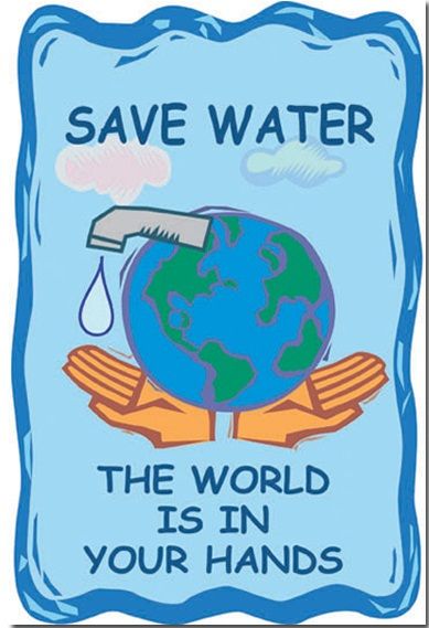 Save water 1