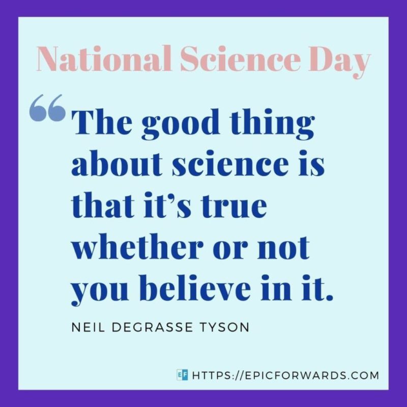 National Science Day Quote 12