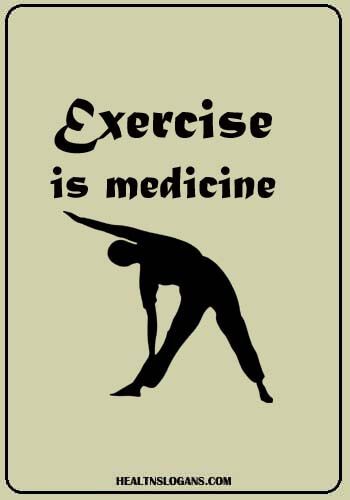 health and fitness slogans
