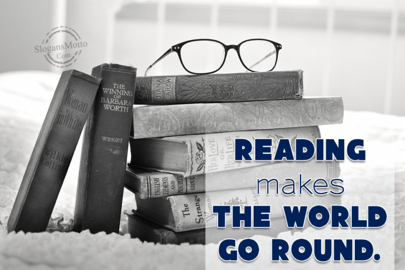 Reading Makes The World Go Round Bs134
