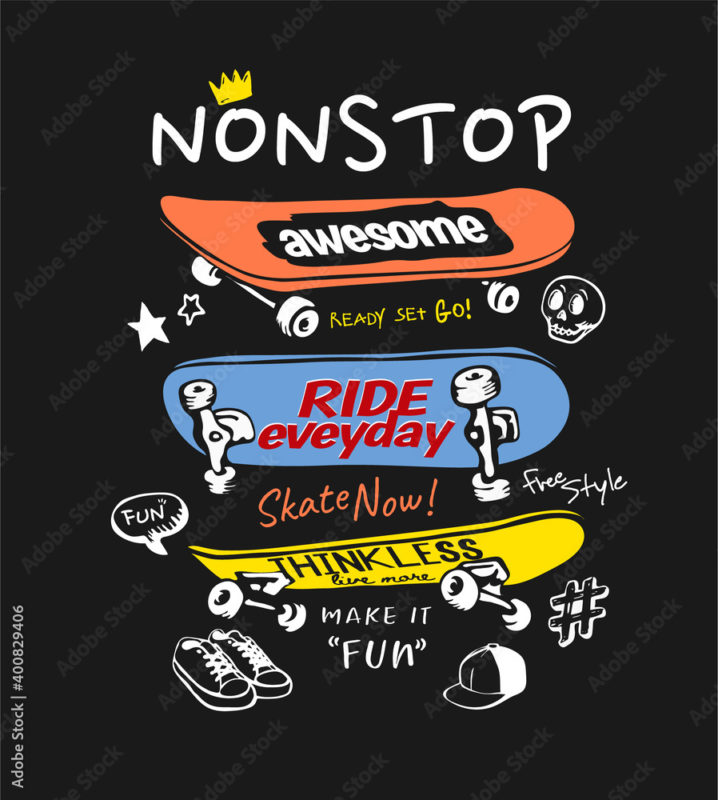 Slogans On Skateboard2