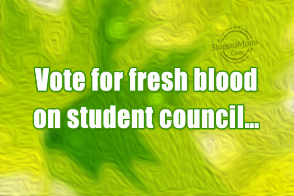 Vote For Fresh Blood Sc1254 575x383
